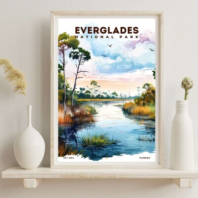 Everglades National Park Poster, Travel Art, Office Poster, Home Decor | S8 - image6